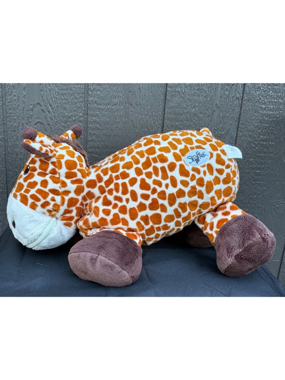 Stuffies Sky The Giraffe Plush Toy Stuffed Animal Plush Hidden Pockets 22" 2011 - Picture 5 of 11